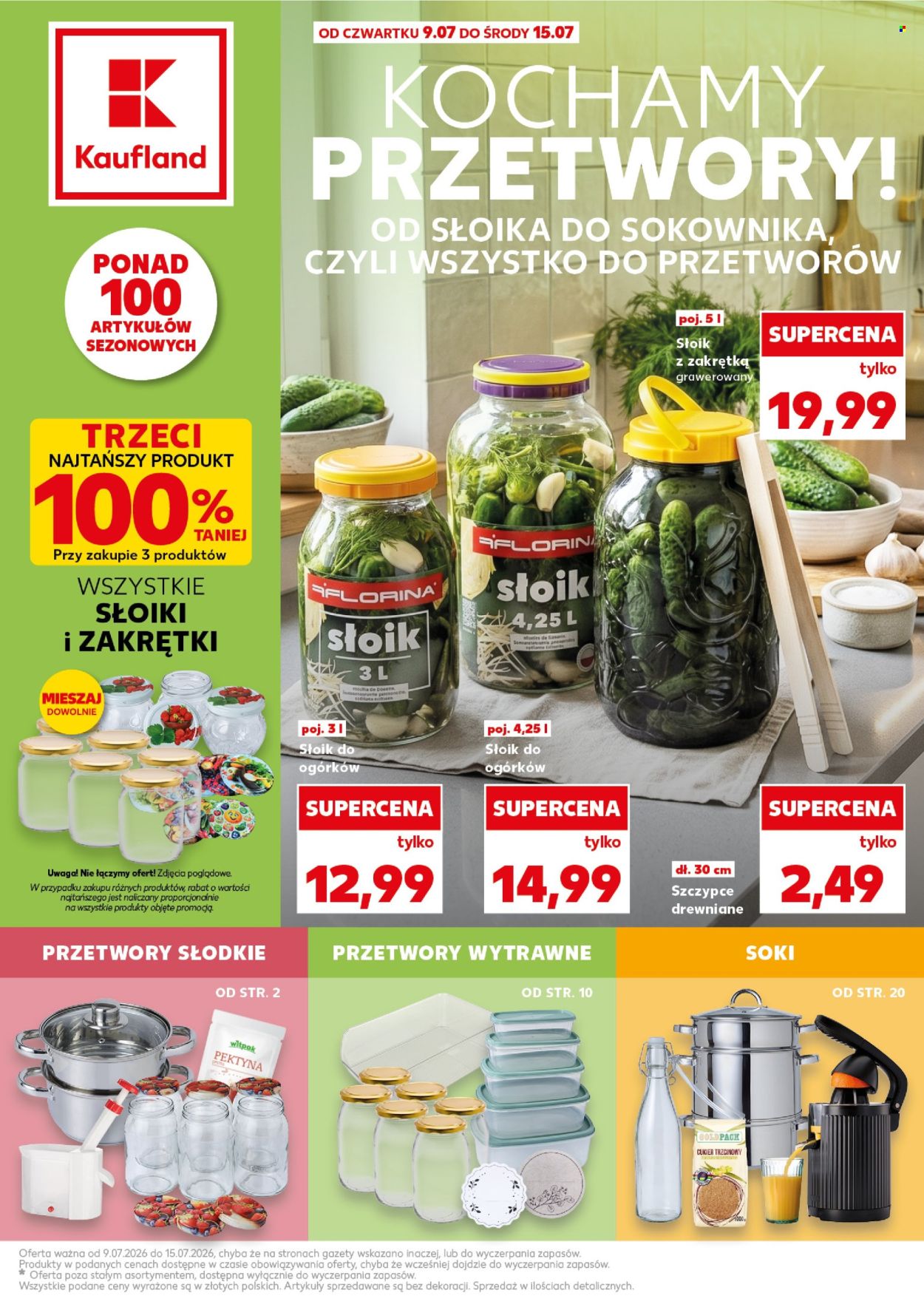 Gazetka Kaufland - 9.7.2026. - 15.7.2026.. Strona 1