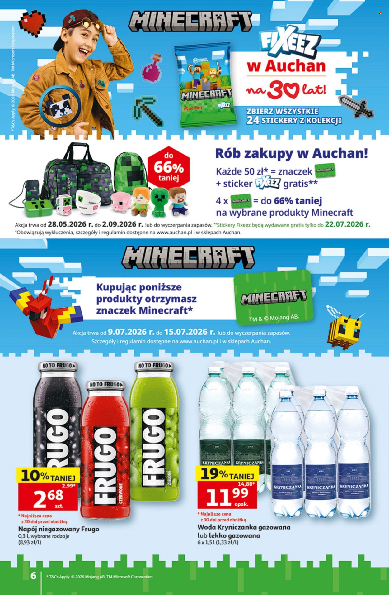 Gazetka Auchan - 9.7.2026. - 15.7.2026.. Strona 6