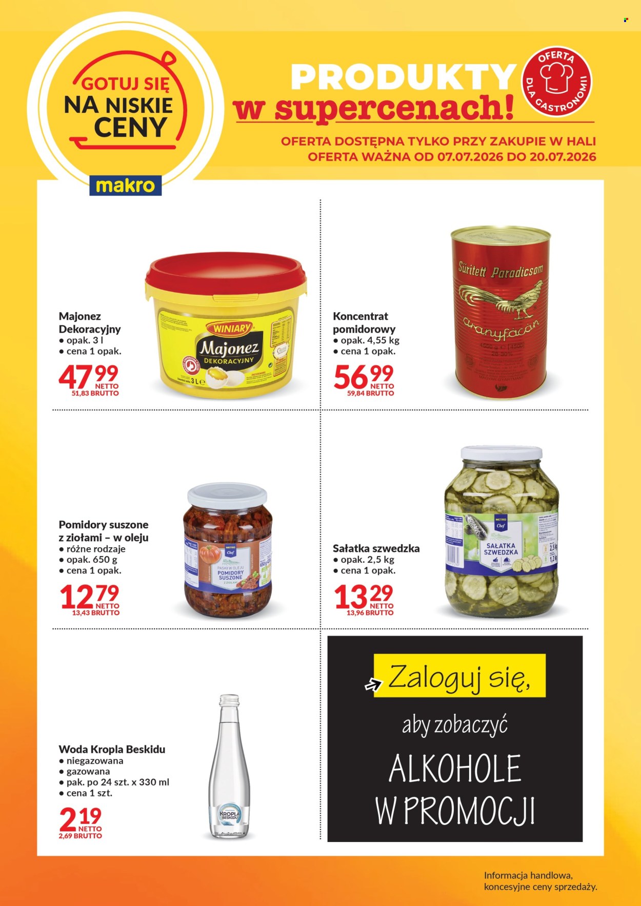 Gazetka Makro - 7.7.2026. - 20.7.2026.. Strona 1