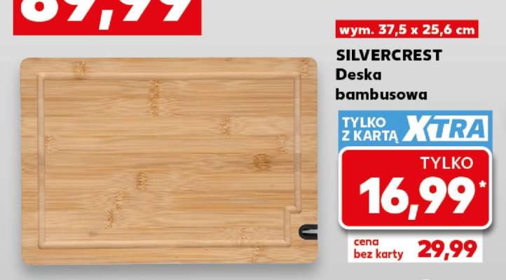 SILVERCREST Deska bambusowa