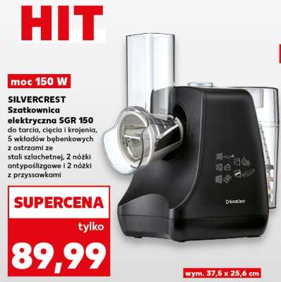 SILVERCREST Szatkownica elektryczna SGR 150