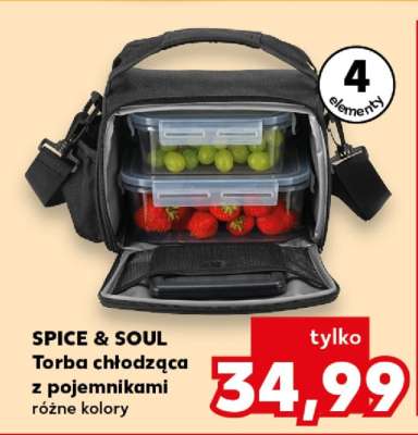 SPICE & SOUL Torba chłodząca z pojemnikami