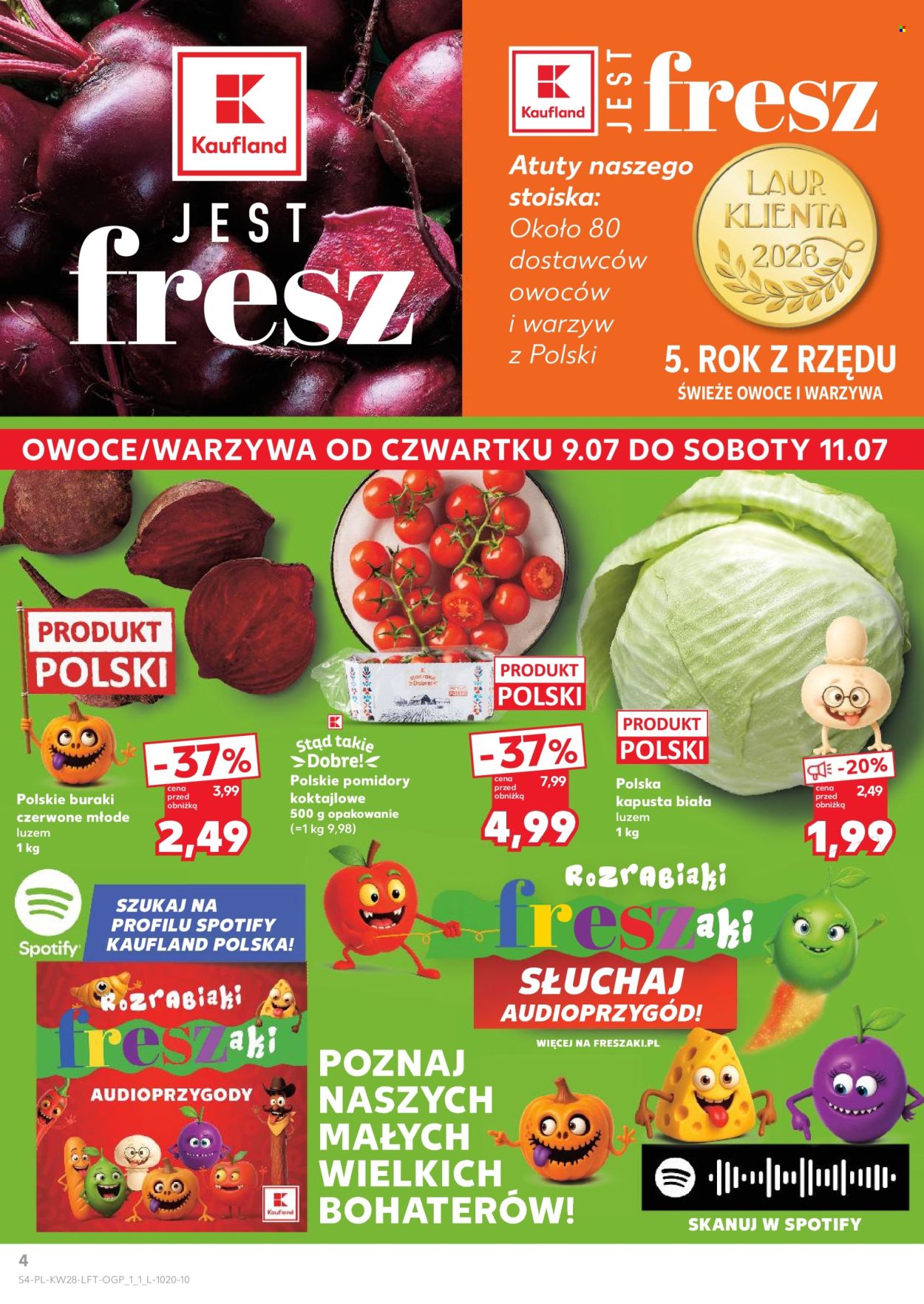 Gazetka Kaufland - 9.7.2026. - 15.7.2026.. Strona 4