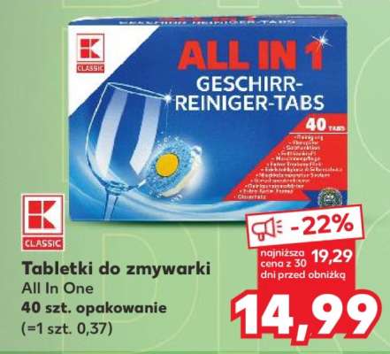Tabletki do zmywarki