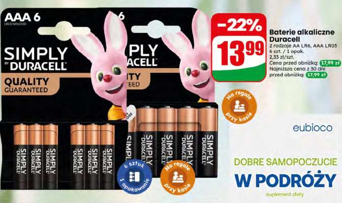 Baterie alkaliczne Duracell