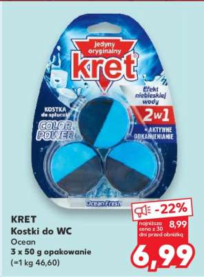 KRET Kostki do WC*