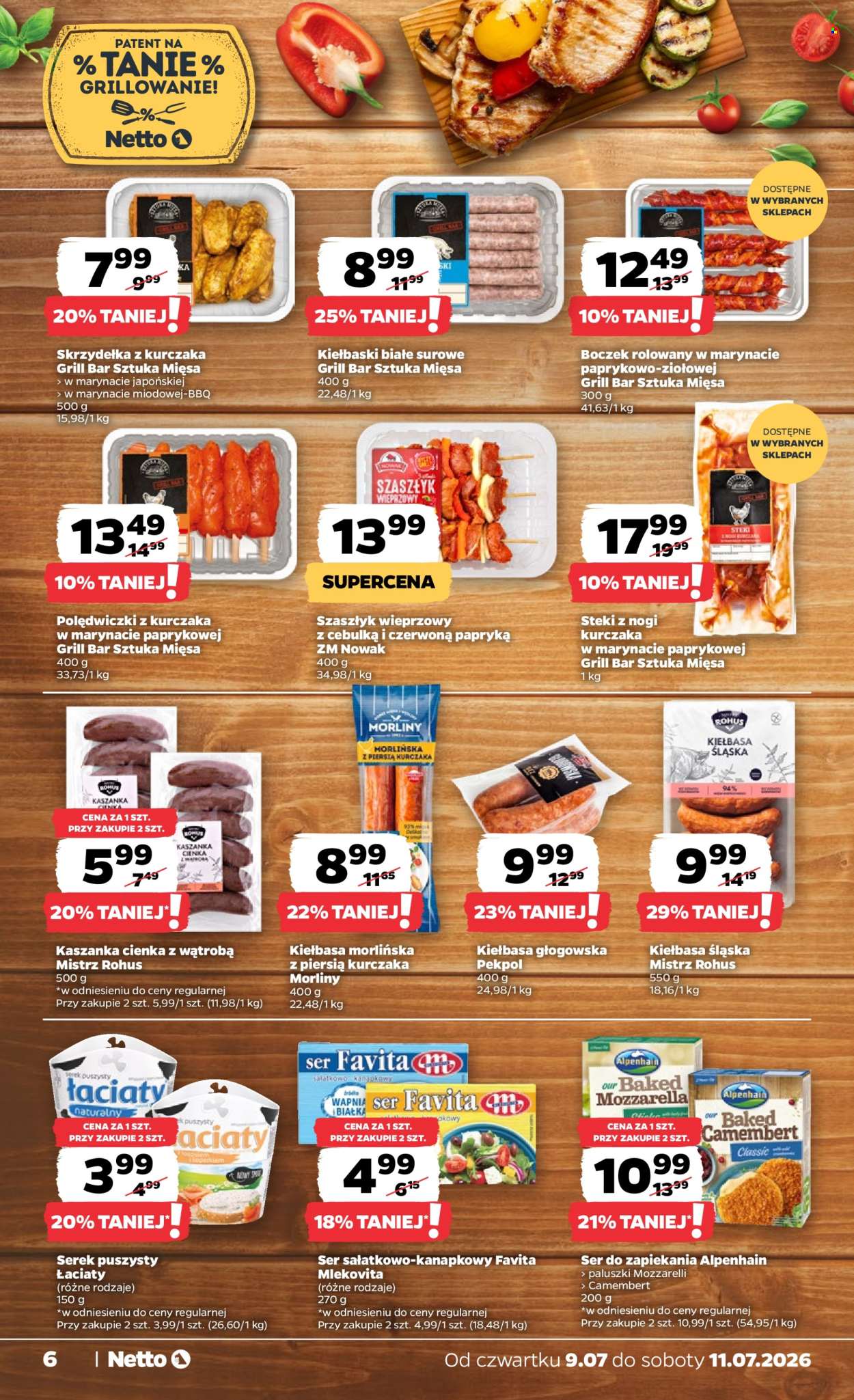 Gazetka Netto - 9.7.2026. - 11.7.2026.. Strona 6