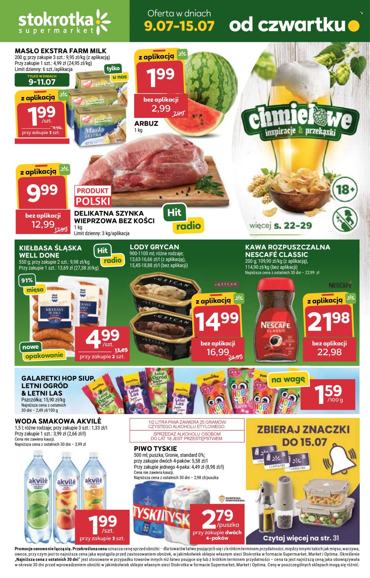 Gazetka Stokrotka Supermarket - 9.7.2026. - 15.7.2026.. Strona 1