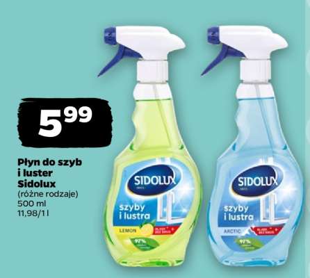 Płyn do szyb i luster Sidolux