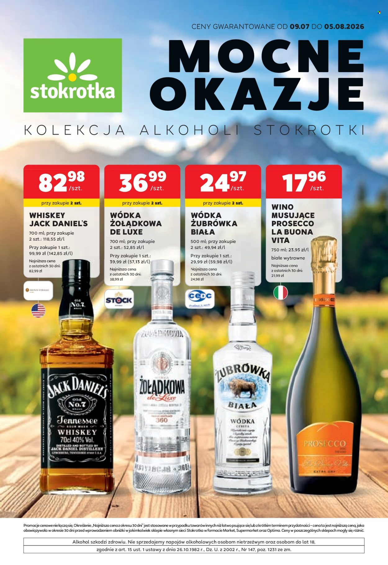 Gazetka Stokrotka - 9.7.2026. - 5.8.2026.. Strona 1