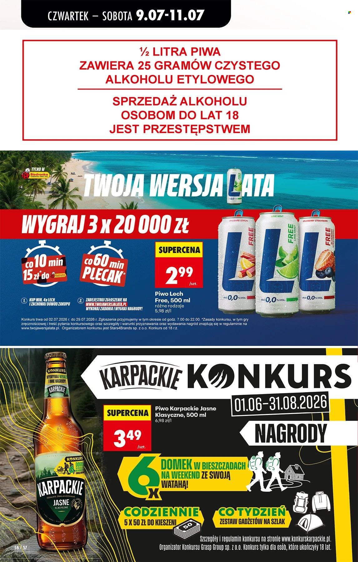 Gazetka Biedronka - 9.7.2026. - 15.7.2026.. Strona 56