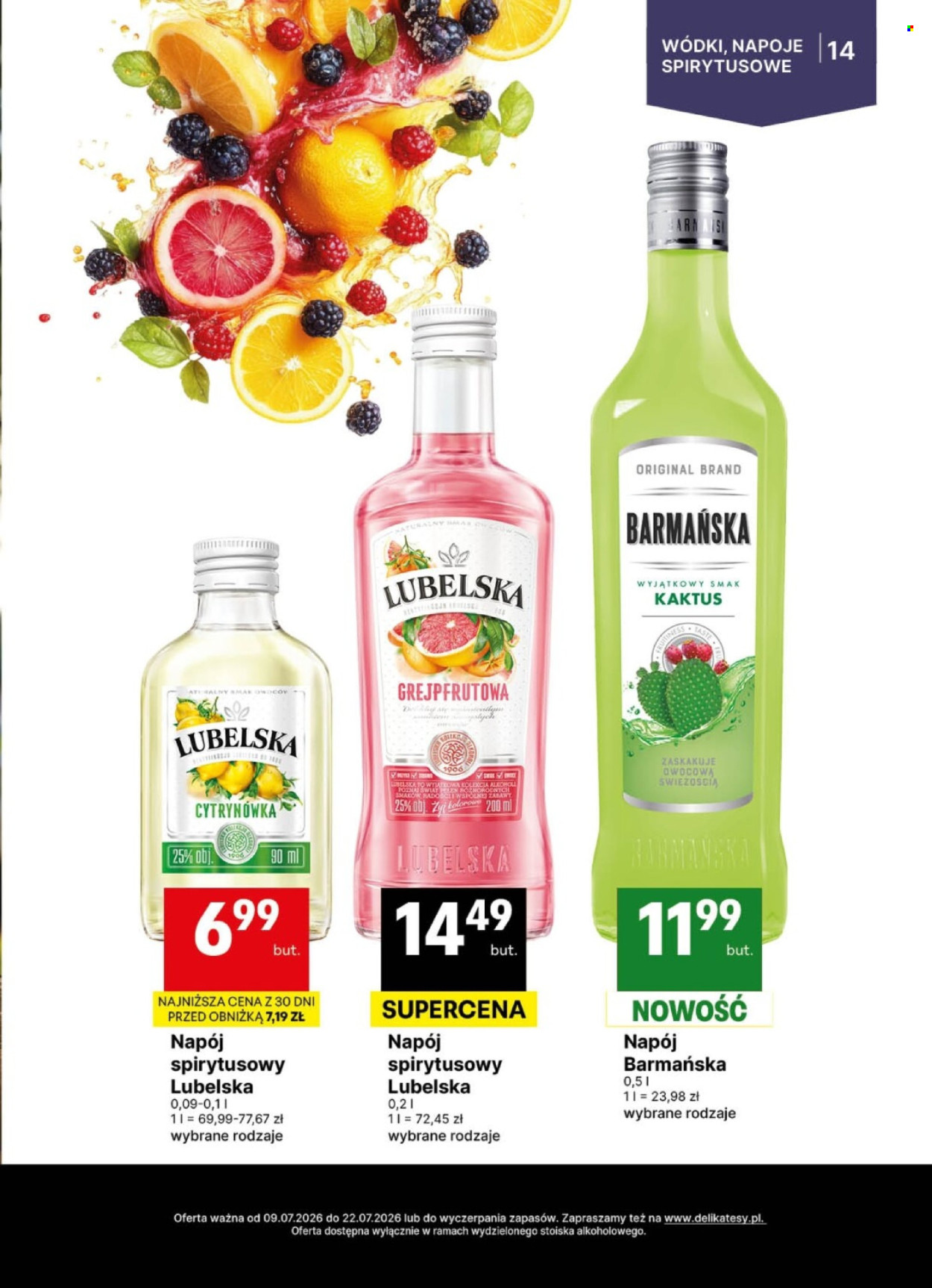 Gazetka Delikatesy Centrum - 9.7.2026. - 22.7.2026.. Strona 14