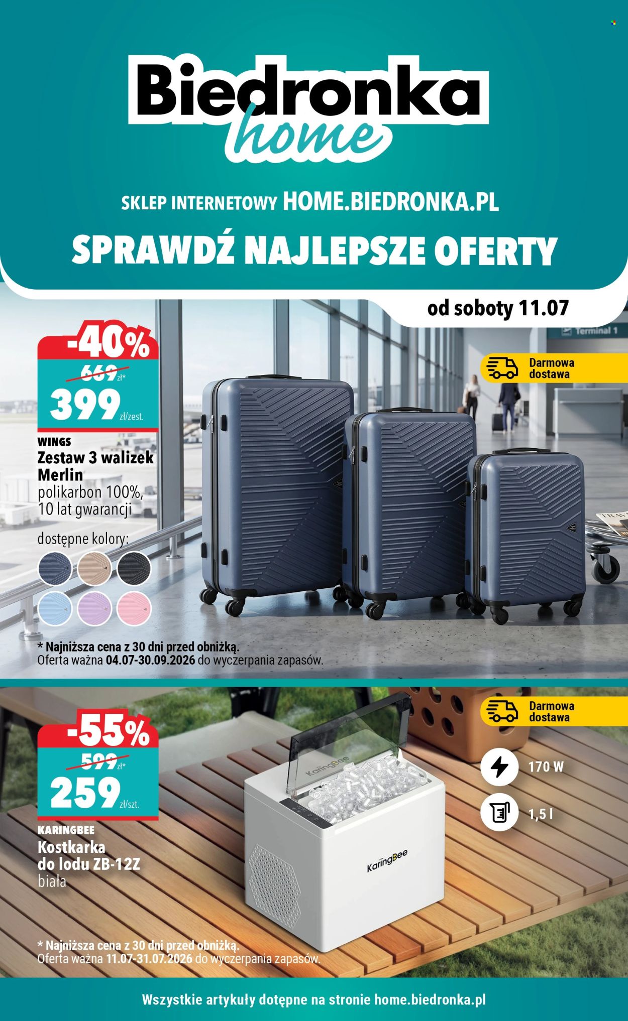 Gazetka Biedronka - 11.7.2026. - 15.8.2026.. Strona 1