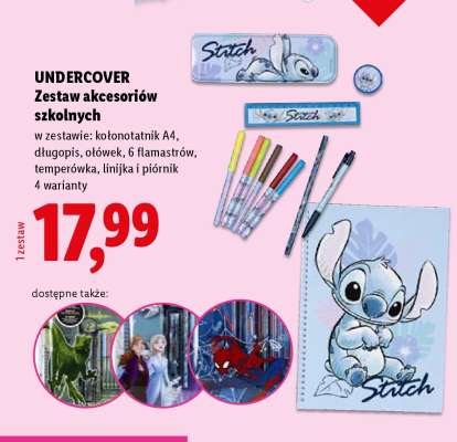 UNDERCOVER Zestaw akcesoriów szkolnych