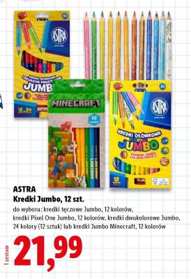 ASTRA Kredki Jumbo, 12 szt.