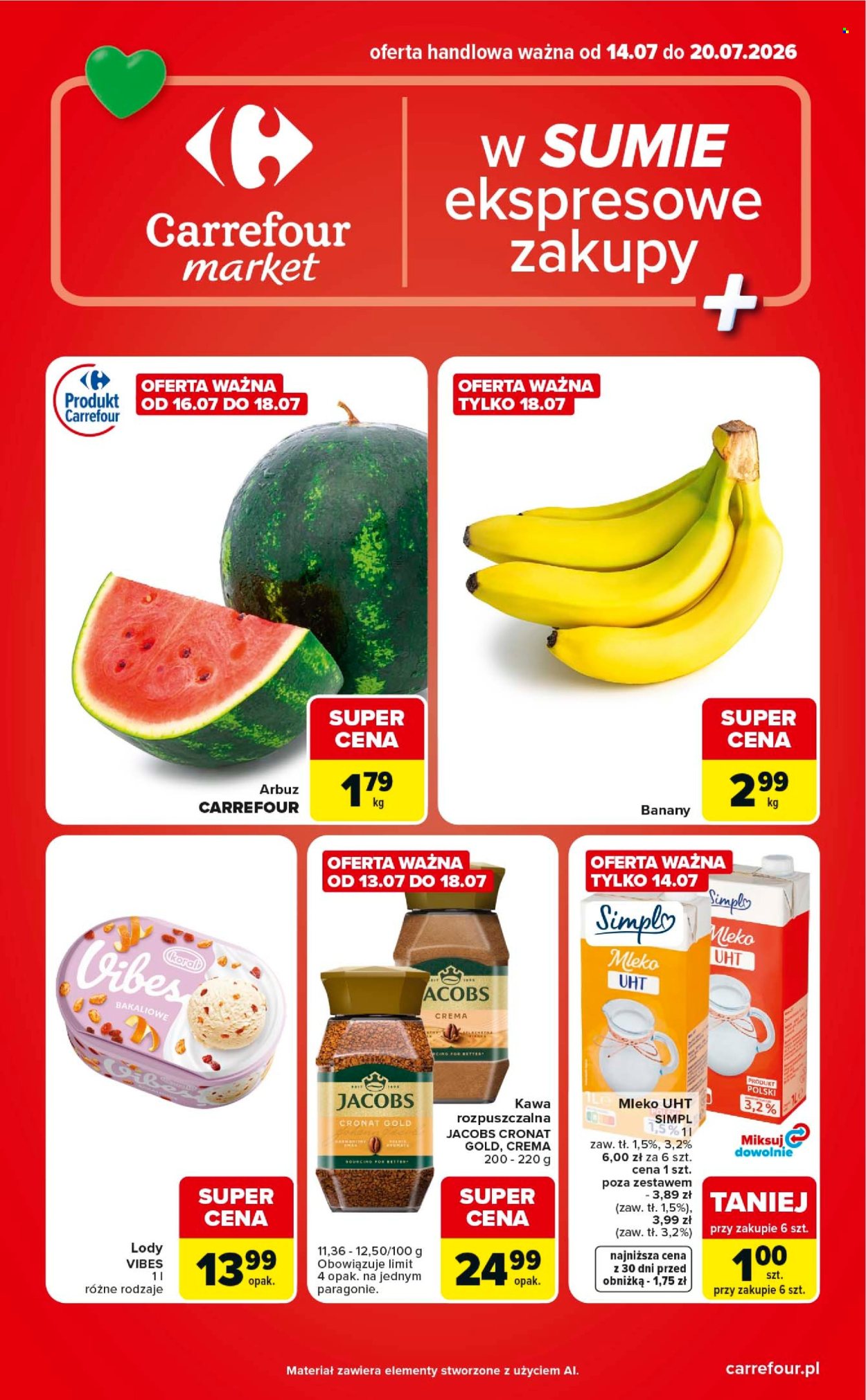 Gazetka Carrefour Market - 14.7.2026. - 20.7.2026.. Strona 1