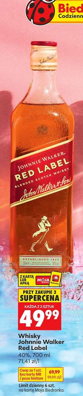 Whisky Johnnie Walker Red Label