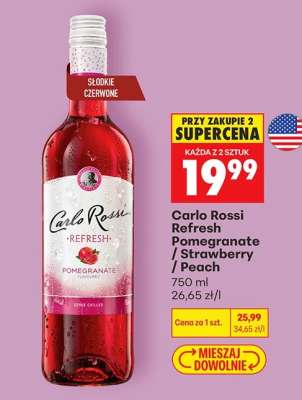 Carlo Rossi Refresh Pomegranate / Strawberry / Peach
