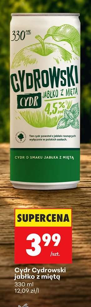 Cydr Cydrowski jabłko z miętą