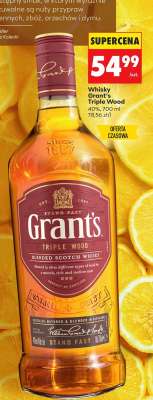 Whisky Grant's Triple Wood