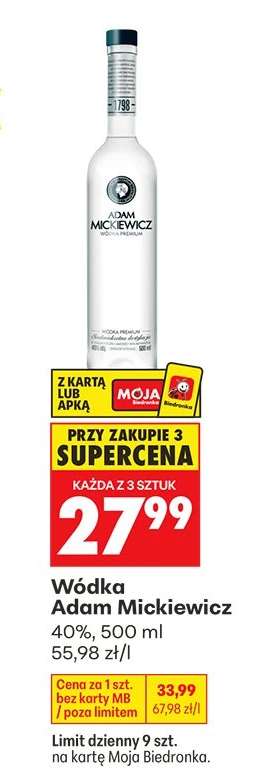 Wódka Adam Mickiewicz