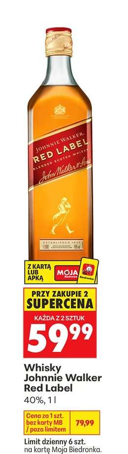 Whisky Johnnie Walker Red Label