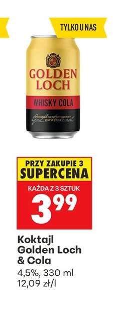 Koktajl Golden Loch & Cola
