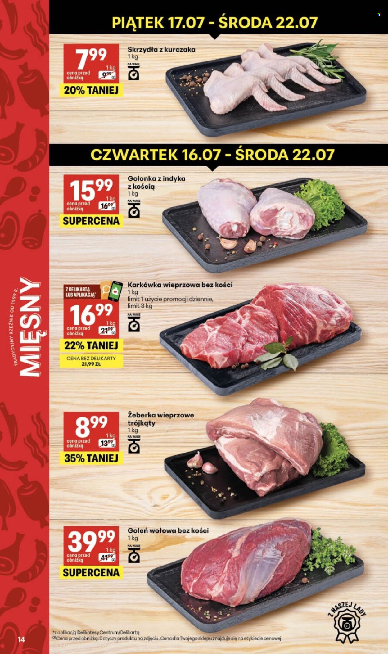 Gazetka Delikatesy Centrum - 16.7.2026. - 22.7.2026.. Strona 14