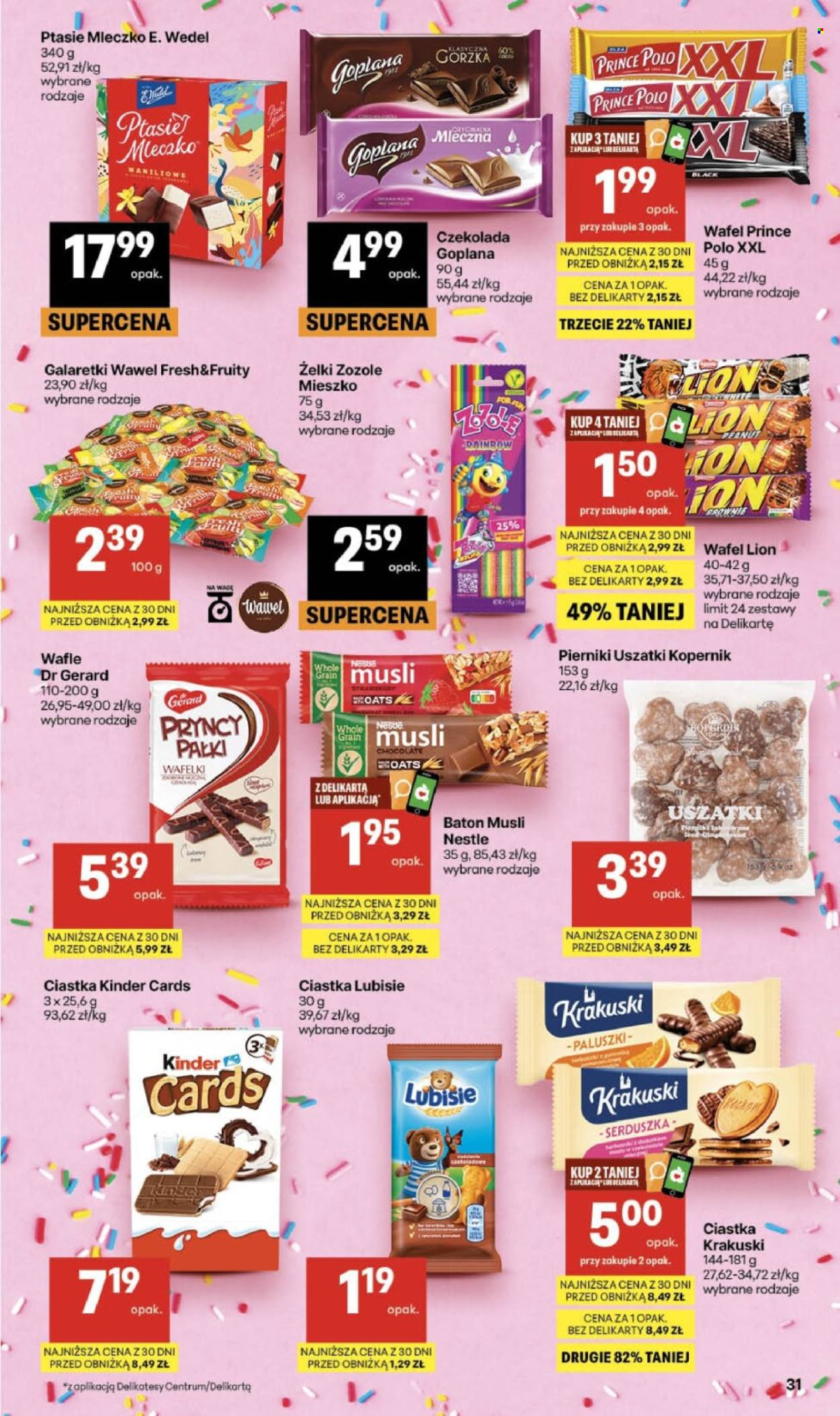 Gazetka Delikatesy Centrum - 16.7.2026. - 22.7.2026.. Strona 31