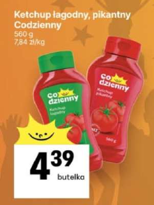 Ketchup łagodny, pikantny Codzienny