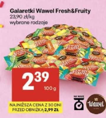Galaretki Wawel Fresh&Fruity