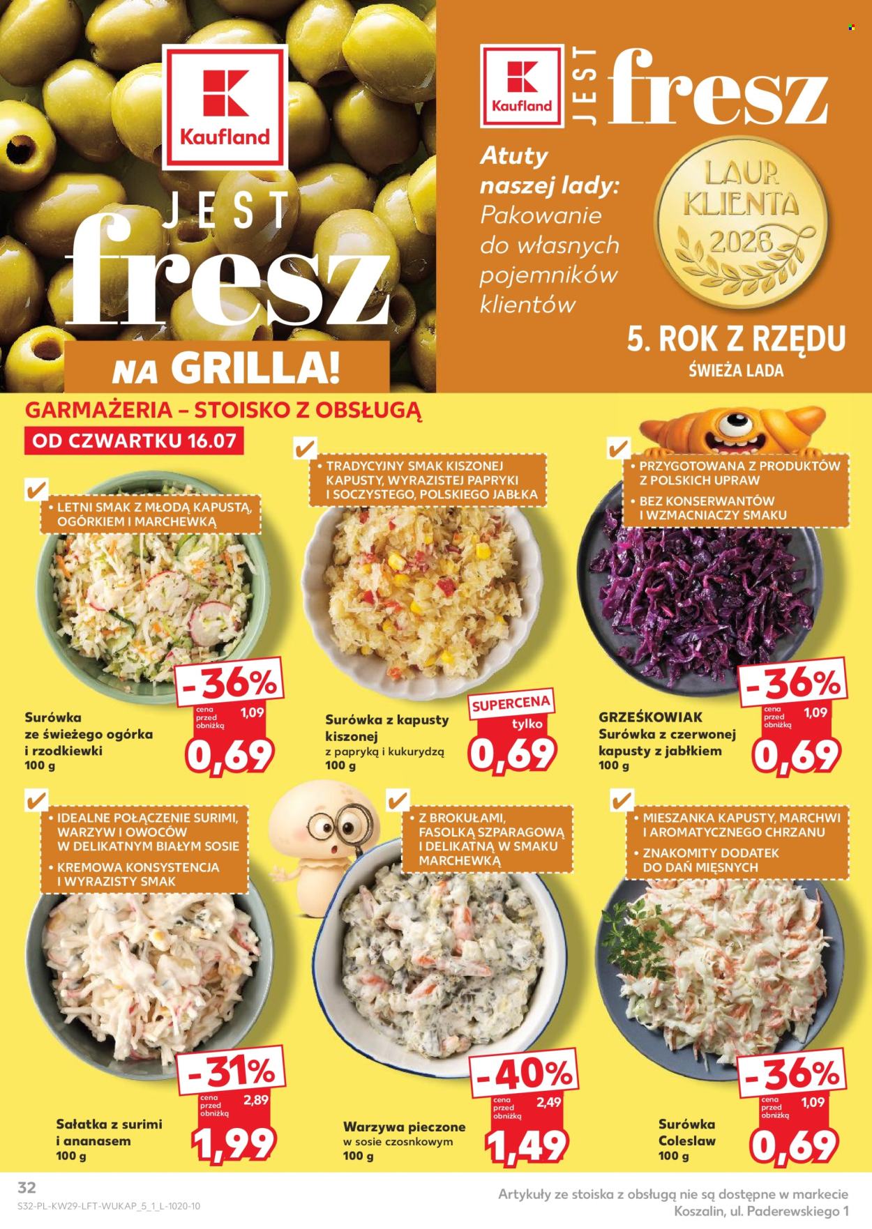 Gazetka Kaufland - 16.7.2026. - 22.7.2026.. Strona 32