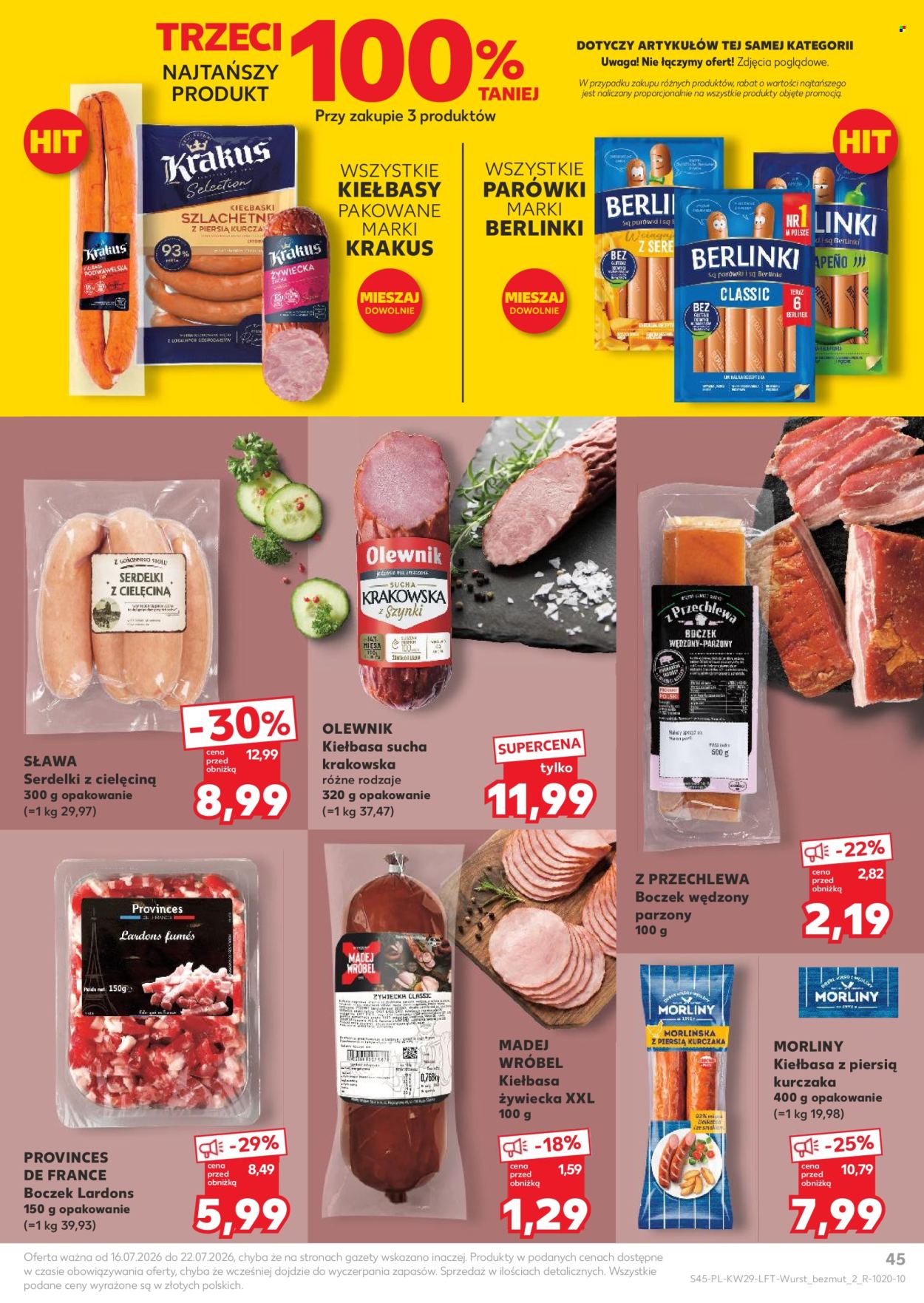 Gazetka Kaufland - 16.7.2026. - 22.7.2026.. Strona 45