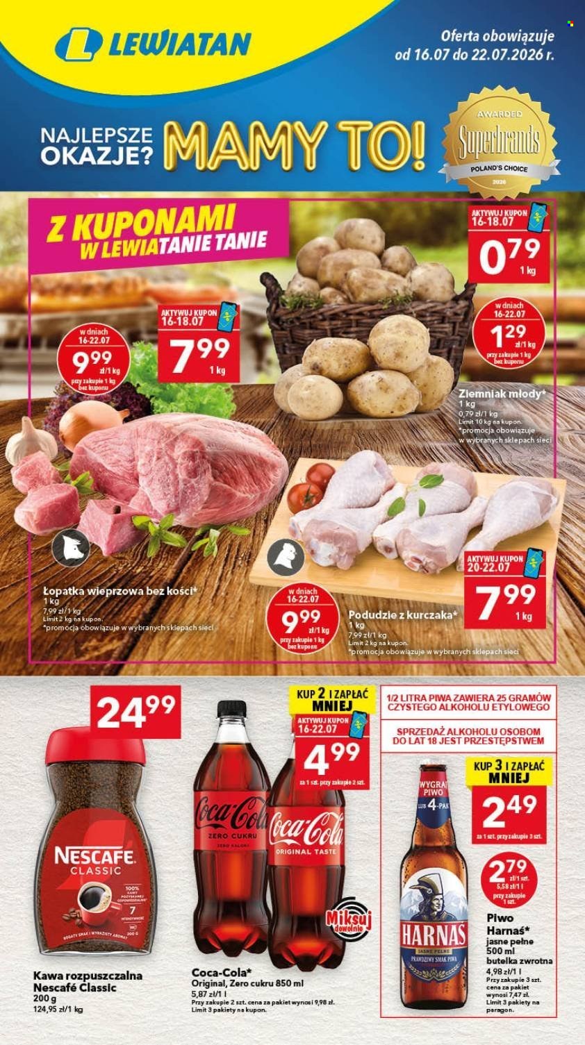 Gazetka Lewiatan - 16.7.2026. - 22.7.2026.. Strona 1