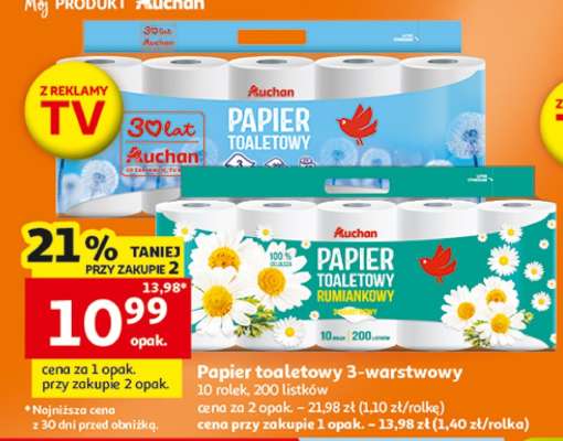Papier toaletowy 3-warstwowy