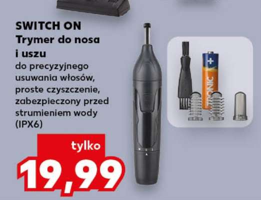 SWITCH ON Trymer do nosa i uszu