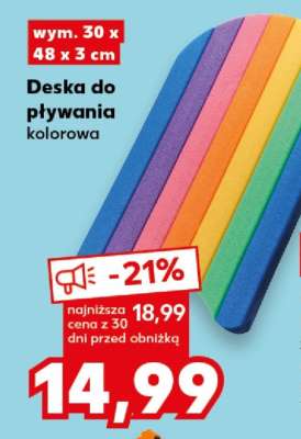 Deska do pływania kolorowa
