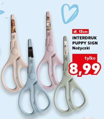INTERDRUK PUPPY SIGN Nożyczki