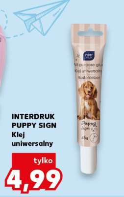 INTERDRUK PUPPY SIGN