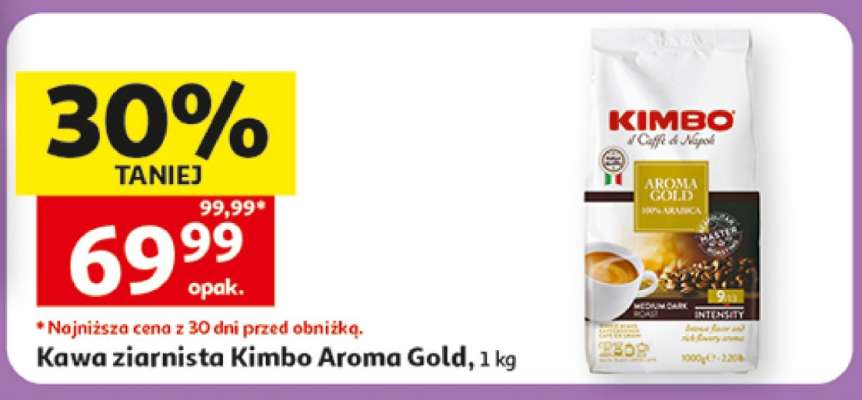 Kawa ziarnista Kimbo Aroma Gold