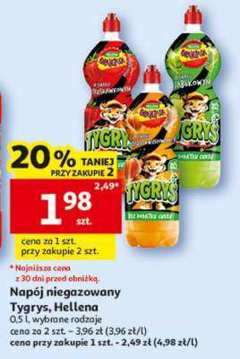 Napój niegazowany Tygrys, Hellena
