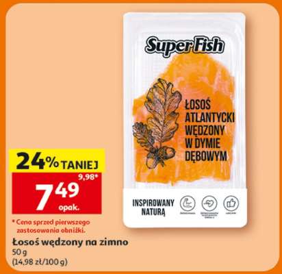 Łosoś wędzony na zimno