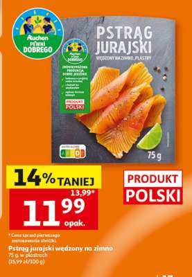 Pstrąg jurajski wędzony na zimno