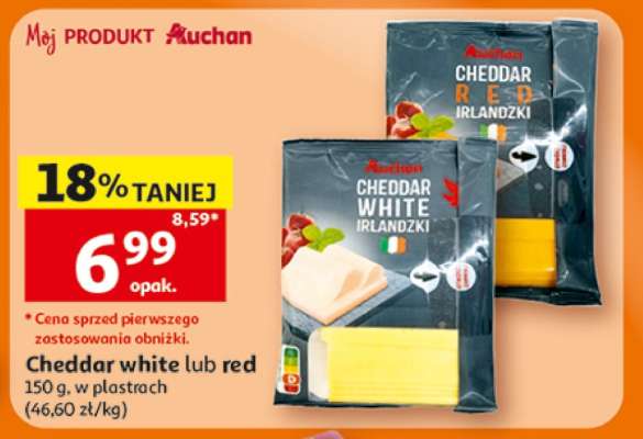 Cheddar white lub red