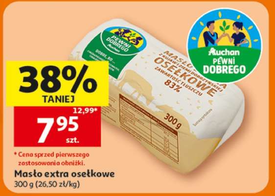 Masło extra osetkowe