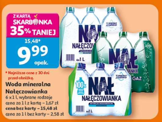 Woda mineralna NAŁĘCZOWIANKA