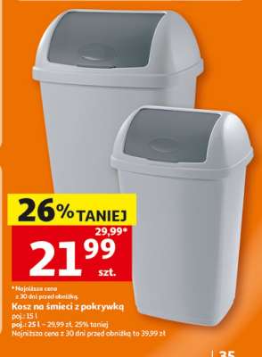 Kosz na śmieci z pokrywką