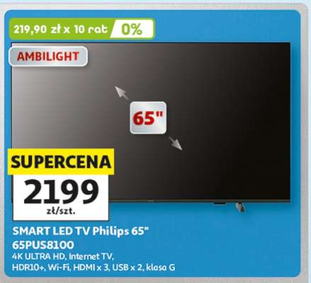 SMART LED TV Philips 65"