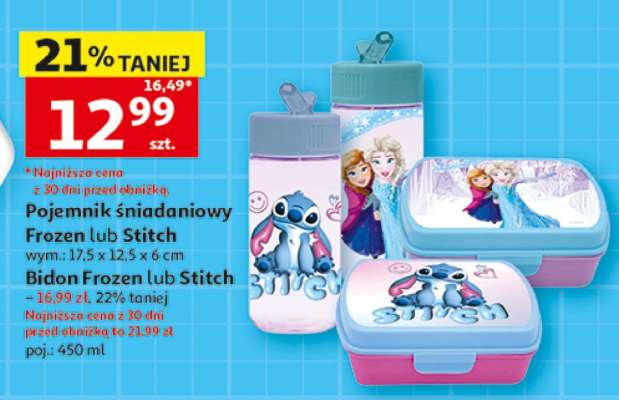 Pojemnik śniadaniowy Frozen lub Stitch