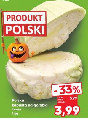 Polska kapusta na gołąbki luzem 1 kg